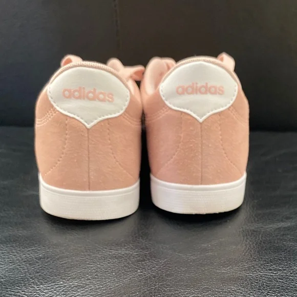 ADIDAS WOMENS VL COURT 3.0 PINK SNEAKERS SIZE 8 - Picture 5 of 6